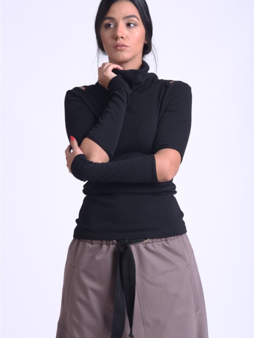 Turtle Neck Casual Top medium